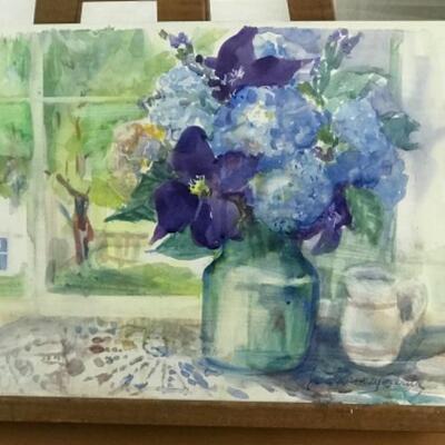 B - 158 Jean Ranney Smith Original Watercolor Paintings