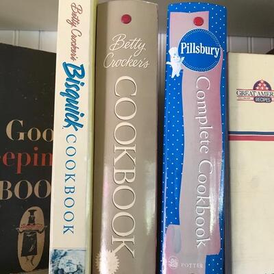 Lot of Assorted Cookbooks (Shelf DR: 1-B)