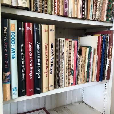 Lot of 34 Cookbooks (Shelf DR: 5-C)