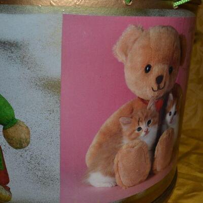 Lot#37 Large Teddy Bear Bin