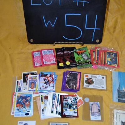 Lot#54 Assorted Trading and Collectible Cards large lot