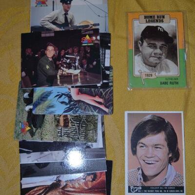 Lot#55 Collectible Vintage Trading Card Sets lot (Inc. Babe Ruth HRL)