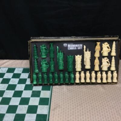 Vintage TAG Collector's Mandarian Chess set