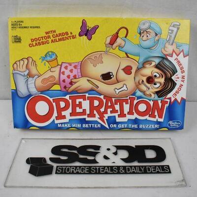 Operation Board Game - New, Dinged Box