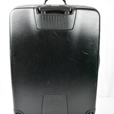 Black Samsonite Suitcase, Large, with Wheels & combo lock