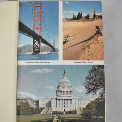 1961 Encyclopedia of World Travel by Doubleday & Cooley Volume One - Vintage