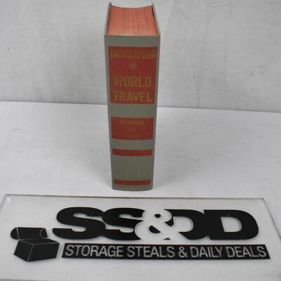 1961 Encyclopedia of World Travel by Doubleday & Cooley Volume One - Vintage