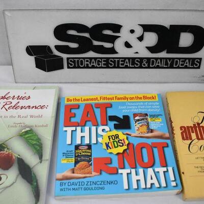3 Cookbooks: Raspberries, Eat This Not That, & The Arthritic's Cookbook