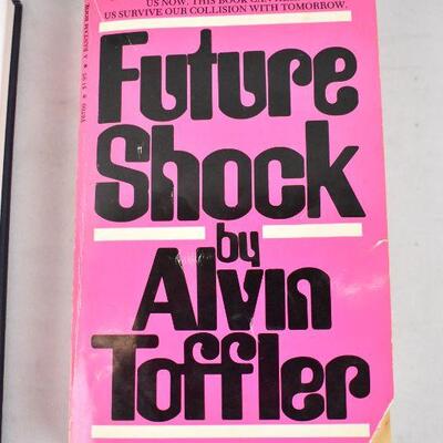 3 Non-Fiction Books: H/C Mobituaries, H/C Girl Wash Your Face, P/B Future Shock
