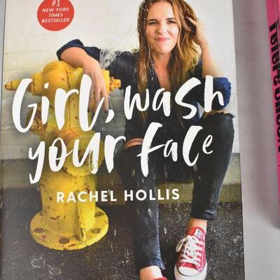 3 Non-Fiction Books: H/C Mobituaries, H/C Girl Wash Your Face, P/B Future Shock