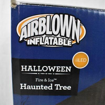 Gemmy Inflatables Haunted Tree, 7 ft. Used, Works. Needs new power adapter