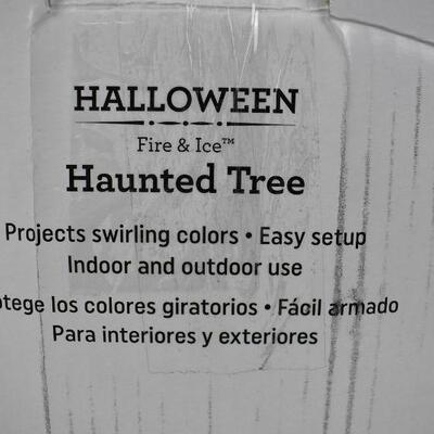 Gemmy Inflatables Haunted Tree, 7 ft. Used, Works. Needs new power adapter