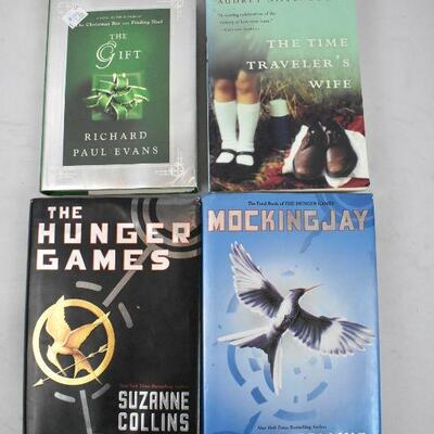 4 pc Fiction Books: The Gift -to- Mockingjay