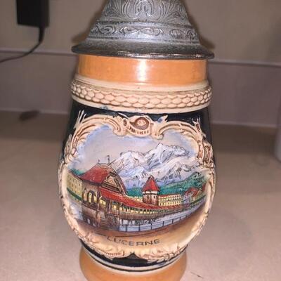 Vintage beer stein 