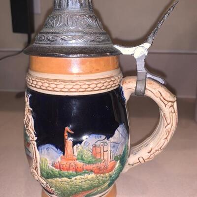 Vintage beer stein 