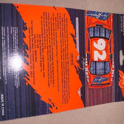 Signed nascar memorabilia 