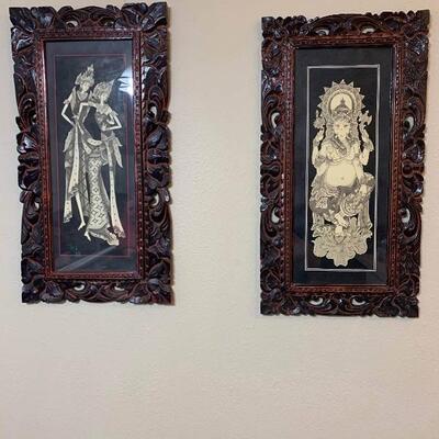 Oriental wall art 