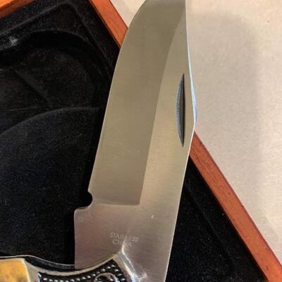 Confederate flag knife 