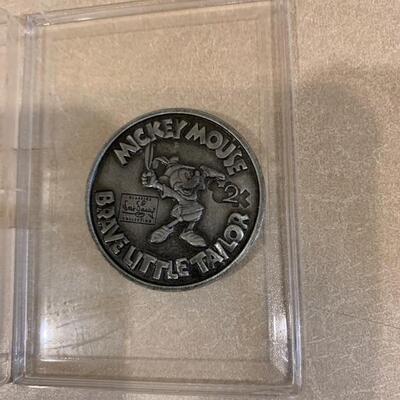 Mickey Mouse turn of the century coin 