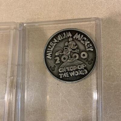 Mickey Mouse turn of the century coin 