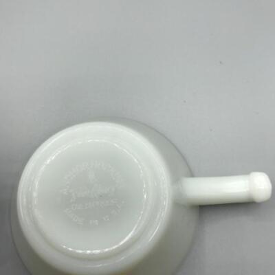 Milk glass cup