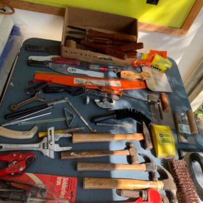 108. Assorted hand tools