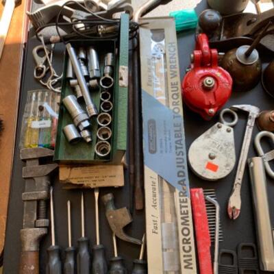 110. Assorted hand tools