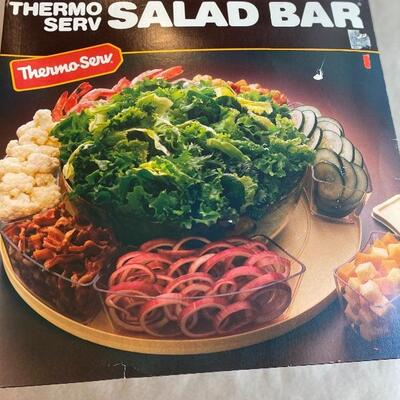 Thermoserve retro salad set new in box 