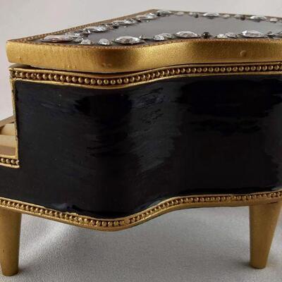 Piano Ring Holder Jewelry Box