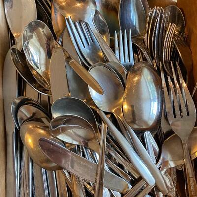 Mix and Match vintage Stainless steel cutlery lot