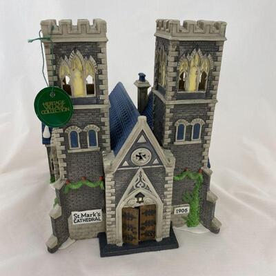 .4. FULL SIZE 1991 Cathedral Church of St. Mark Dept. 56 