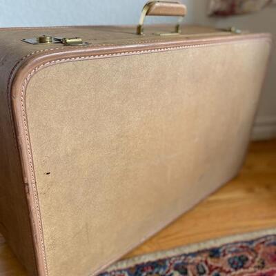 Large vintage suitcase