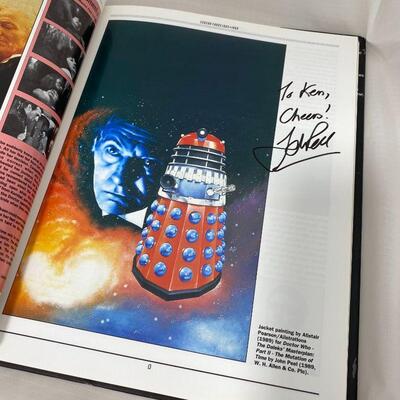 .10. Doctor Who 30th Ann. Book W/Autographs