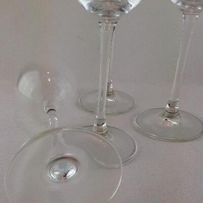 Four Glass Stemware
