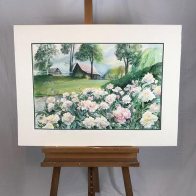 D - 174 Jean Ranney Smith Original Floral Watercolor Painting