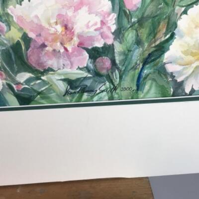 D - 174 Jean Ranney Smith Original Floral Watercolor Painting