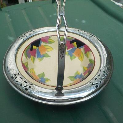 " Vintage Umpertone By Farberware Leigh Potters , Candy Dish.