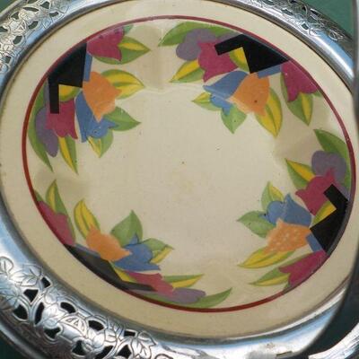 " Vintage Umpertone By Farberware Leigh Potters , Candy Dish.