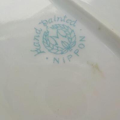Vintage " Serving Platter 14 in. long by Nippon."