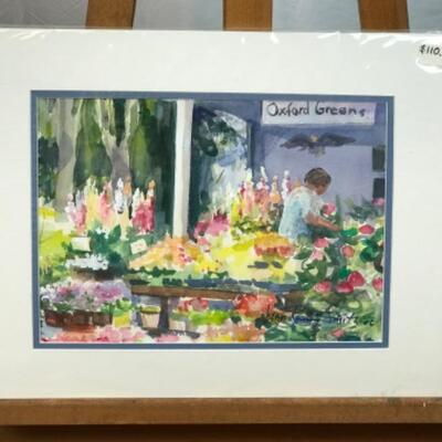 D - 193 Jean Ranney Smith Original Floral Watercolor Paintings