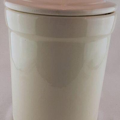 Ceramic Cow Cannister