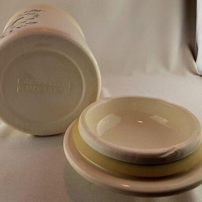 Ceramic Cow Cannister