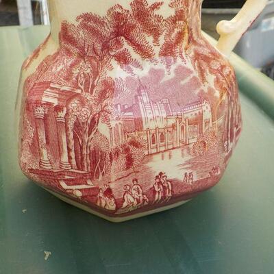 ' Vintage Mason's Vista Tea Pot and Milk Pitcher".