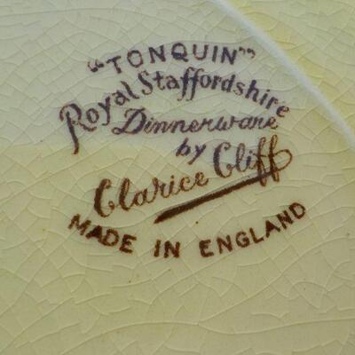 " Tonquin Royal Staffordshire by Clarice Cliff".