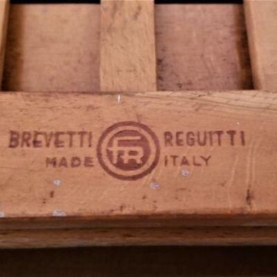Lot #211 Fantastic Vintage Brevetti Reguitti (Italy) Child's Chair 1950's