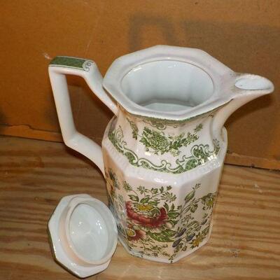 ' Kensington Ironstone Balmoral Coffee Pot".