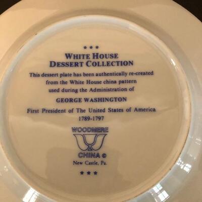 USA WHITE HOUSE COLLECTIBLE PLATE
