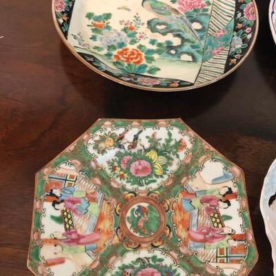ASIAN INSPIRED COLLECTIBLE PLATES