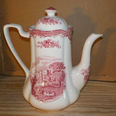 " Johnson Bro's " British Castles" Coffee pot".