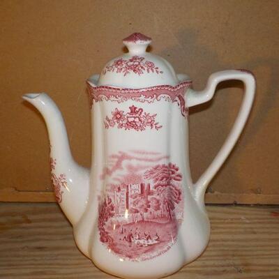 " Johnson Bro's " British Castles" Coffee pot".